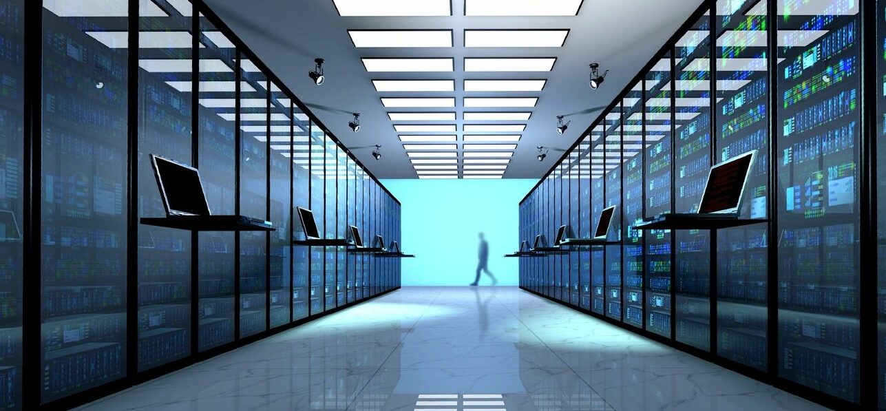 Server room hosting business data that is subject to new privacy laws